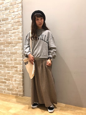 やぎみさきさん（レディース・153cm）の秋コーディネート