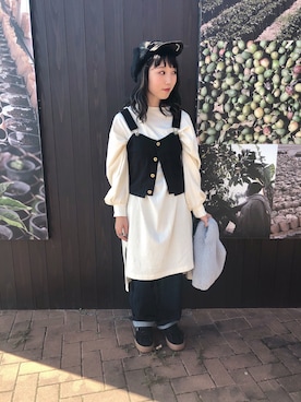 やぎみさきさん（レディース・153cm）の秋コーディネート
