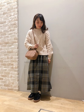 やぎみさきさん（レディース・153cm）の秋コーディネート