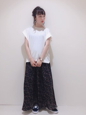 やぎみさきさん（レディース・153cm）の春コーディネート