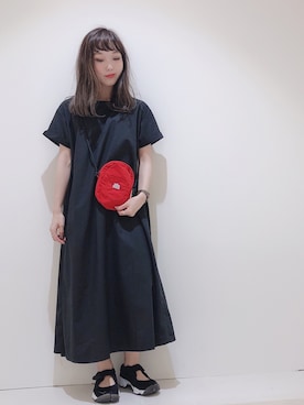 「スポサン」｜やぎみさきさん（レディース・153cm）の夏コーディネート