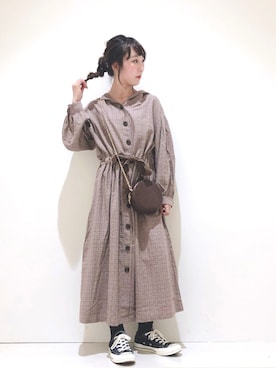 やぎみさきさん（レディース・153cm）の秋コーディネート