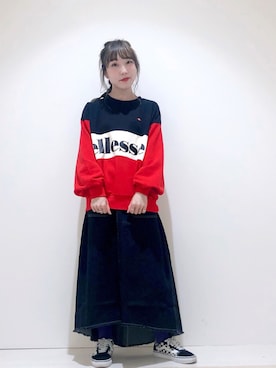 「広瀬すず」｜やぎみさきさん（レディース・153cm）の秋コーディネート