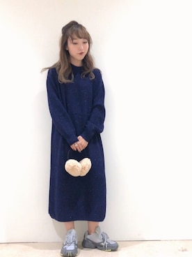 「イヤマフ」｜やぎみさきさん（レディース・153cm）の秋コーディネート