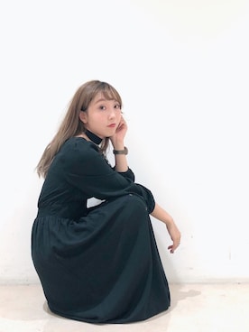 「二次会」｜「アイテム（その他）」を使った、やぎみさきさん（レディース・153cm）の秋コーディネート