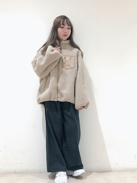 「やっぱりストリートが好き」｜やぎみさきさん（レディース・153cm）の秋コーディネート
