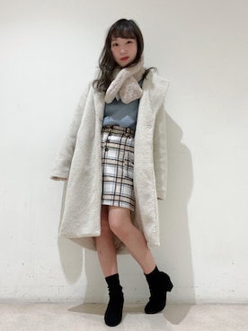 やぎみさきさん(レディース・153cm)の冬コーディネート