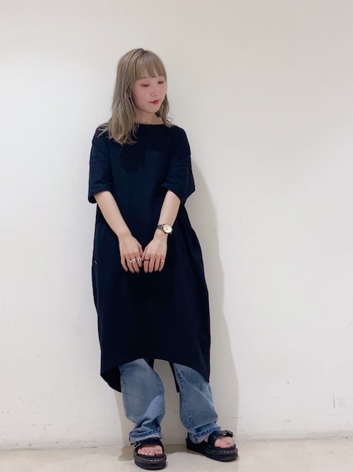 やぎみさき Earth Music Ecology Earth Music Ecologyのワンピースを使ったコーディネート Wear