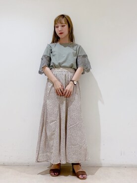 やぎみさきさん（レディース・152cm）の夏コーディネート