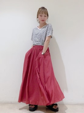 やぎみさきさん（レディース・152cm）の夏コーディネート