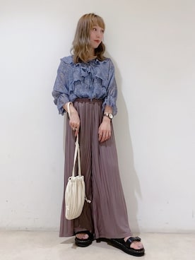 やぎみさきさん（レディース・152cm）の夏コーディネート