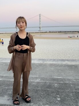 やぎみさきさん（レディース・152cm）の夏コーディネート