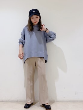 「足袋バレエ」｜やぎみさきさん（レディース・152cm）の秋コーディネート