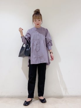 「足袋バレエ」｜やぎみさきさん（レディース・152cm）の秋コーディネート