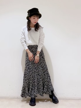 やぎみさきさん（レディース・152cm）の秋コーディネート