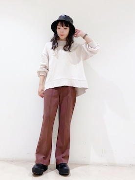 やぎみさきさん（レディース・152cm）の冬コーディネート