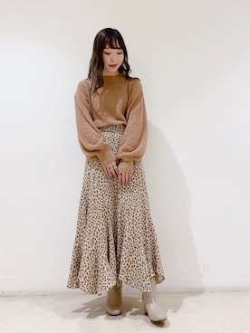 やぎみさきさん（レディース・152cm）の冬コーディネート