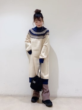 やぎみさきさん(レディース・152cm)の冬コーディネート