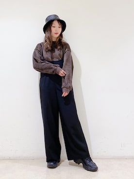 やぎみさきさん（レディース・152cm）の冬コーディネート