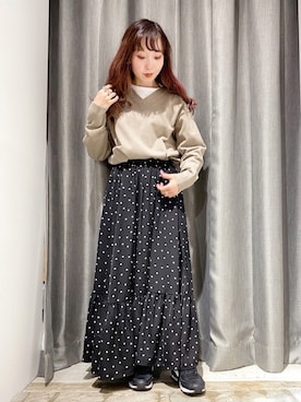 やぎみさきさん（レディース・152cm）の春コーディネート