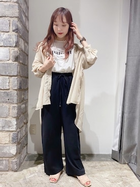 やぎみさきさん（レディース・152cm）の春コーディネート