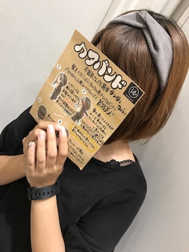 「アイテム（ヘアバンド）」を使った、14+ イオンモール鶴見緑地店 スタッフさん（レディース・160cm）の夏コーディネート