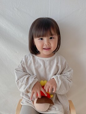 韓国子供服 女の子 2歳 のキッズ人気ファッションコーディネート Wear