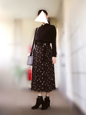 小夏さん(レディース・163cm)の秋コーディネート