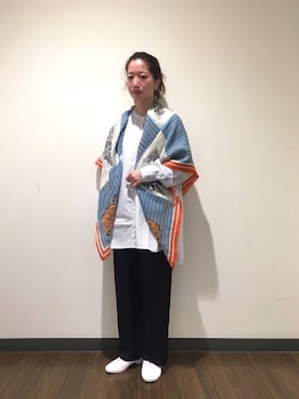 「GALLEGO DESPORTES」｜Kosugi Yunaさん（レディース・156cm）の冬コーディネート