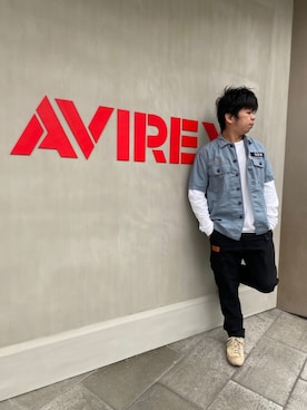 南慎也さん（メンズ・166cm）の春コーディネート