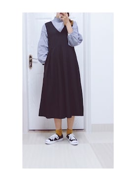 sleepinglateさん（レディース・164cm）の冬コーディネート