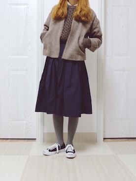 sleepinglateさん（レディース・164cm）の冬コーディネート