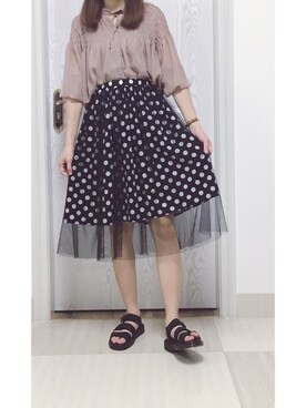 sleepinglateさん（レディース・164cm）の夏コーディネート