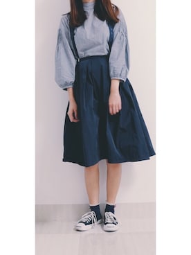 sleepinglateさん（レディース・164cm）の秋コーディネート