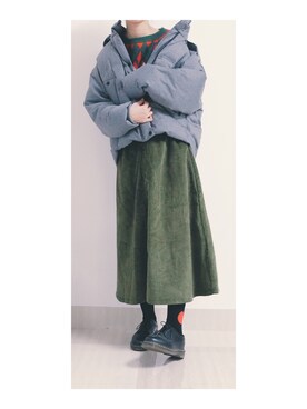 sleepinglateさん（レディース・164cm）の冬コーディネート