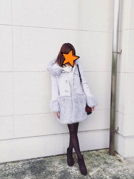 「ショッピング」｜「アイテム（ブーティ）」を使った、Tomita Dvorjak Nanaさん（レディース・163cm）の秋コーディネート