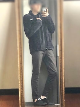 「FILA（フィラ）のアイテム（ブルゾン）」を使った、ゆうだいさん（メンズ・175cm）の秋コーディネート