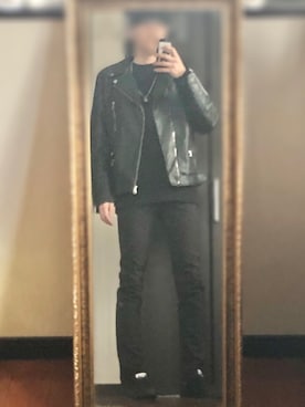 「Vicci（ビッチ）のアイテム」を使った、ゆうだいさん（メンズ・175cm）の秋コーディネート