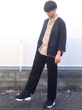 「FUJIROCKEEN」｜「アイテム（その他）」を使った、MASAKIさん（メンズ・168cm）の夏コーディネート