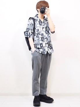 MASAKIさん（メンズ・168cm）の夏コーディネート