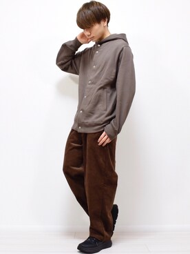 「くまコーデ」｜MASAKIさん（メンズ・168cm）の秋コーディネート