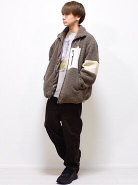 「ASTRONOMY（アストロノミー）のアイテム（ジャケット/アウター）」を使った、MASAKIさん（メンズ・168cm）の秋コーディネート