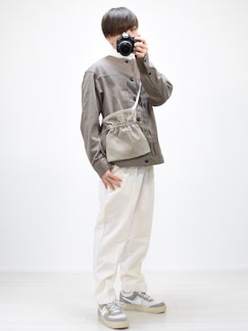 「FORK&SPOON（フォークアンドスプーン）のアイテム（ジャケット/アウター）」を使った、MASAKIさん（メンズ・168cm）の春コーディネート