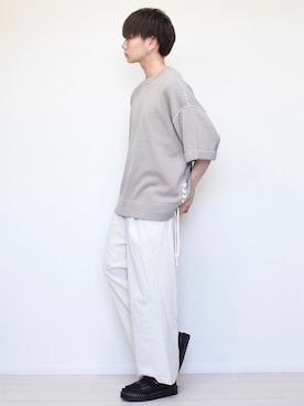 「Dr. Martens（ドクターマーチン）のアイテム（サンダル）」を使った、MASAKIさん（メンズ・168cm）の春コーディネート