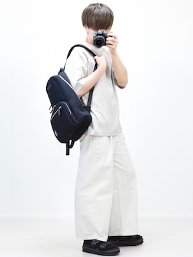 「Dr. Martens（ドクターマーチン）のアイテム（サンダル）」を使った、MASAKIさん（メンズ・168cm）の春コーディネート