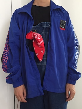 「ROARINGWILDのアイテム（ジャケット/アウター）」を使った、Tttttttさん（メンズ・173cm）の秋コーディネート