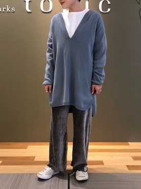 たかやまゆいさん（レディース・153cm）の冬コーディネート