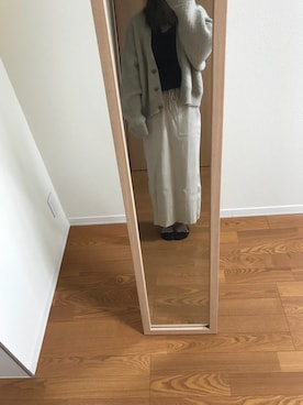 「サーマルスカート」｜まさん（レディース・154cm）の春コーディネート