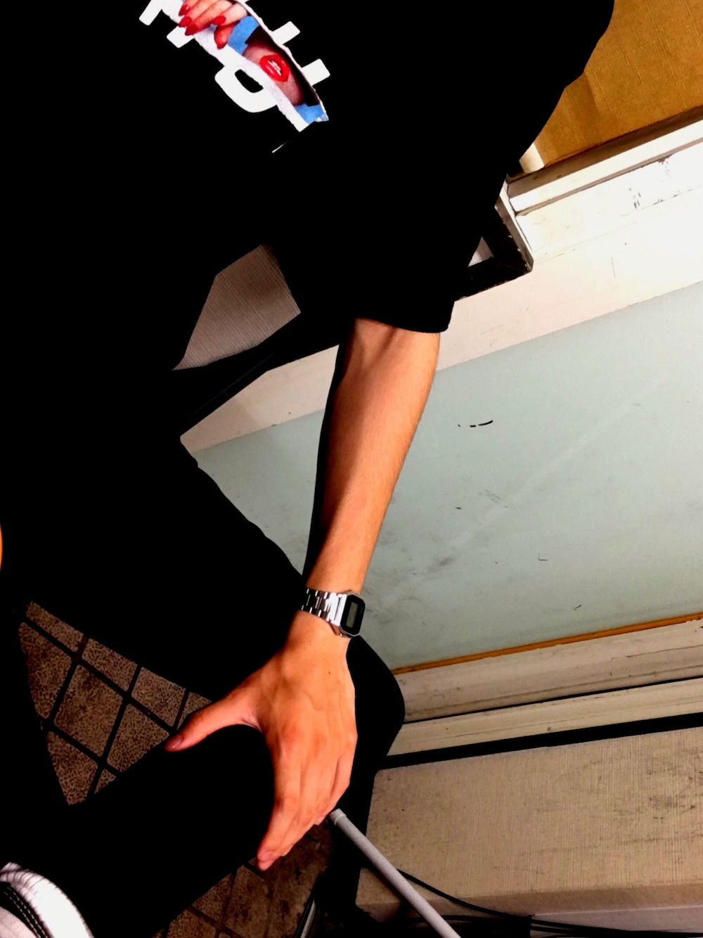 「CASIOのカシオ CASIO / A158WA-1JF（デジタル腕時計、シルバー系）」を使った、Tanimoto Ryugoさん（メンズ・170cm）の春コーディネートの1枚目の写真