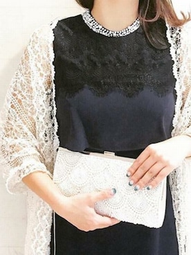 「KATHARINE ROSS（キャサリンロス）のアイテム（ワンピース）」を使った、KATHARINEROSS さん（レディース・168cm）の冬コーディネート